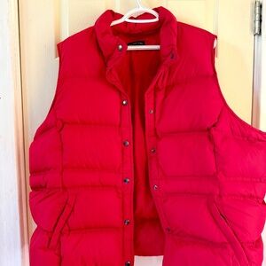Lands’ End puffer vest